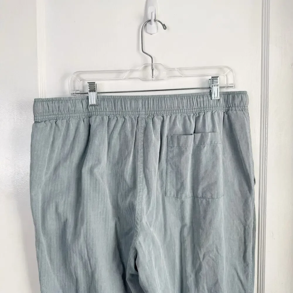 J. Crew Men’s Cotton Drawstring Pajama Pants Size Large Pull On Style Boxer Look